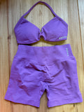 Set lilac milk